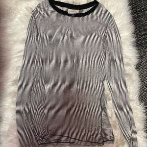 Black & White Striped Shirt